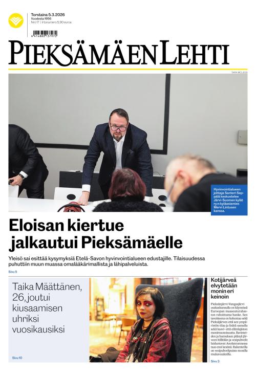 Pieksämäen lehti 5.3.2026