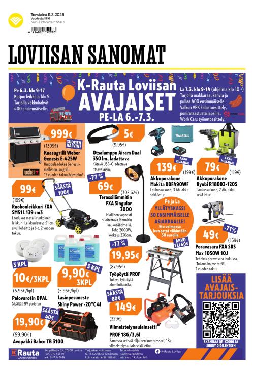 Loviisan Sanomat 5.3.2026