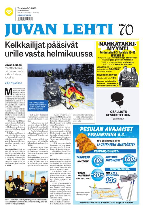 Juvan lehti 5.3.2026