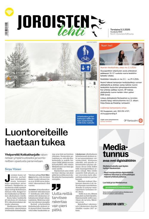 Joroisten Lehti 5.3.2026