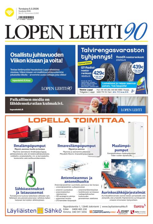 Lopen Lehti 5.3.2026