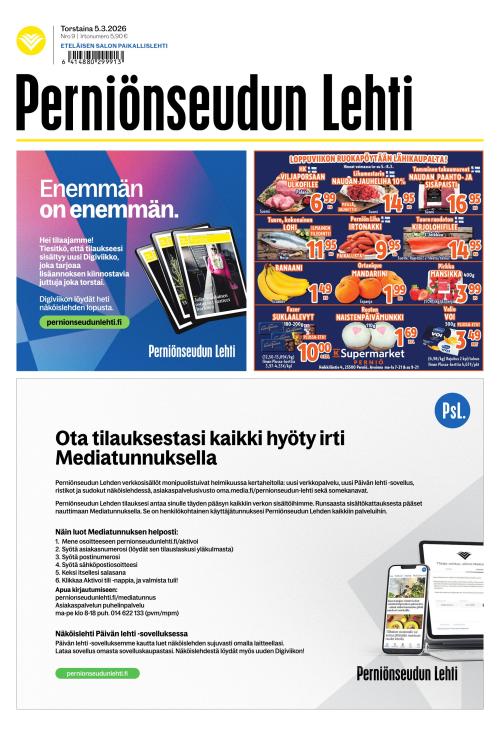 Perniönseudun Lehti 5.3.2026
