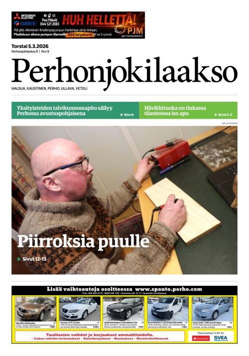 Perhonjokilaakso 5.3.2026