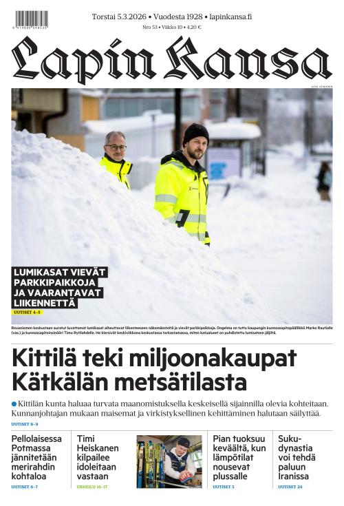 Lapin Kansa 5.3.2026