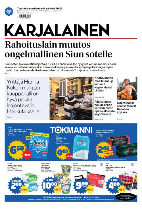 Karjalainen 5.3.2026