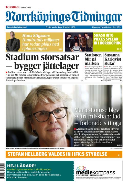 Norrköpings Tidningar 5.3.2026