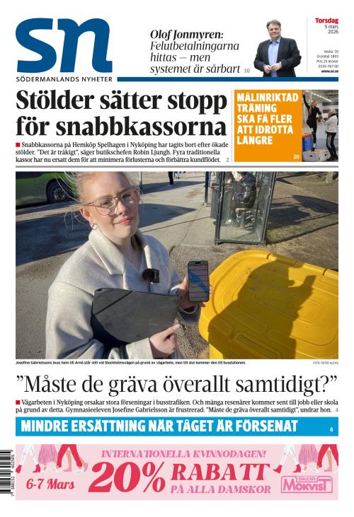 Södermanlands Nyheter 5.3.2026