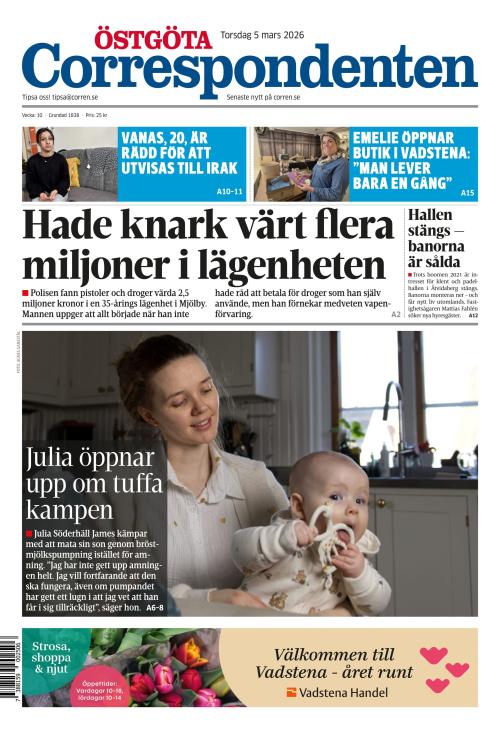Östgöta Correspondenten 5.3.2026