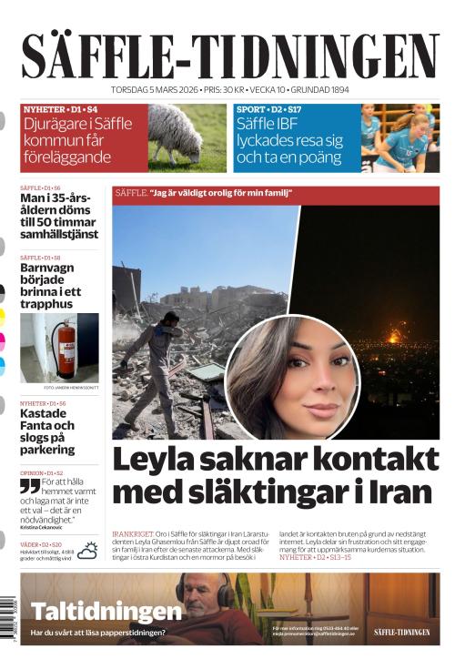 Säffle-Tidningen 5.3.2026