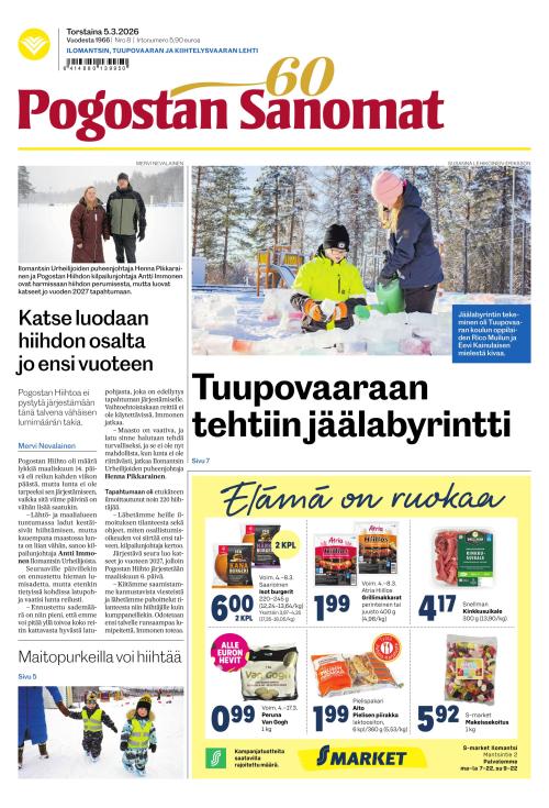 Pogostan Sanomat 5.3.2026