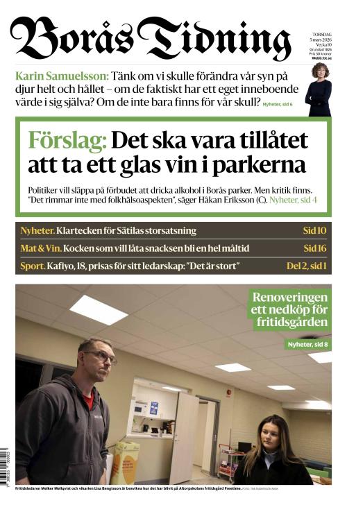 Borås Tidning 5.3.2026