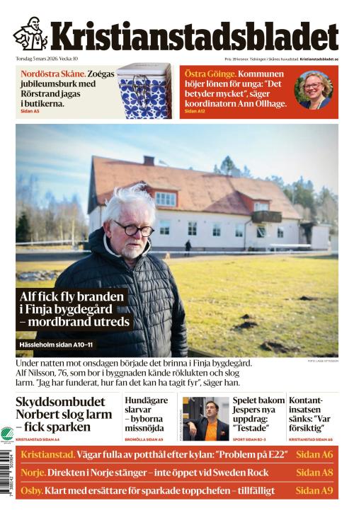 Kristianstadsbladet 5.3.2026