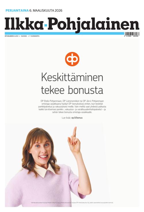 Ilkka-Pohjalainen 6.3.2026