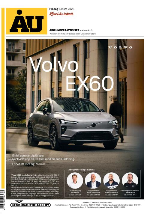 Åbo Underrättelser 6.3.2026