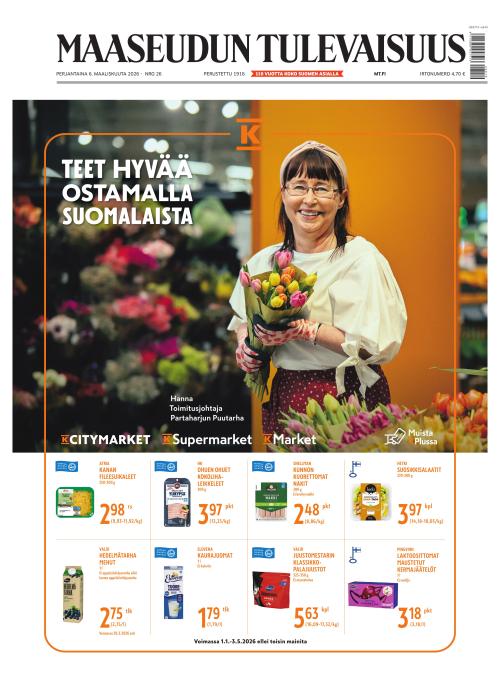 Maaseudun Tulevaisuus 6.3.2026