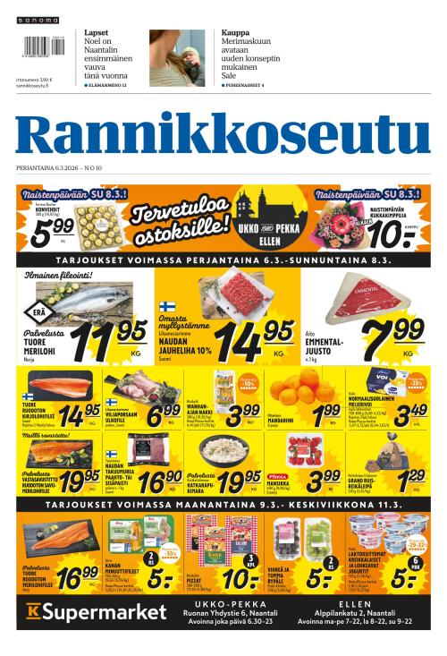Rannikkoseutu 6.3.2026