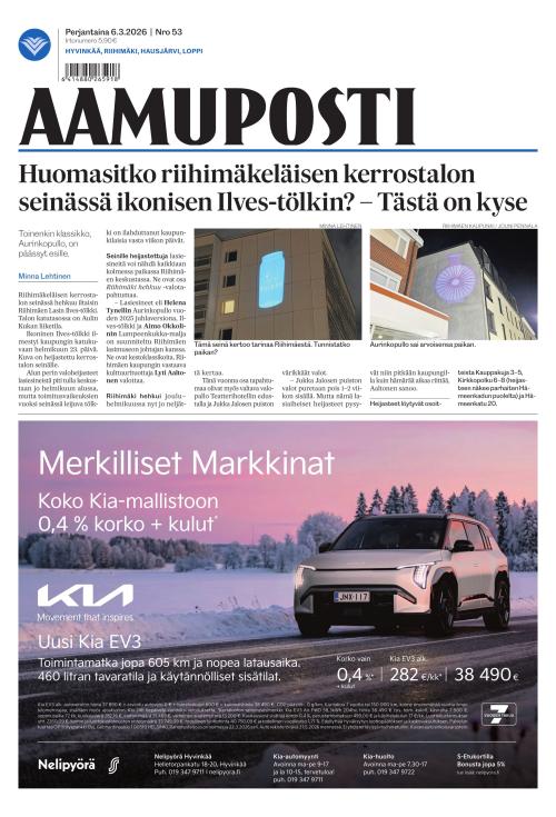 Aamuposti 6.3.2026