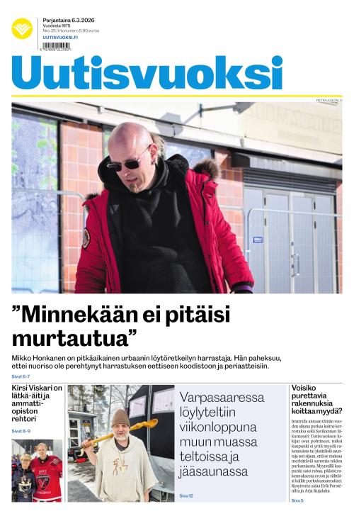 Uutisvuoksi 6.3.2026