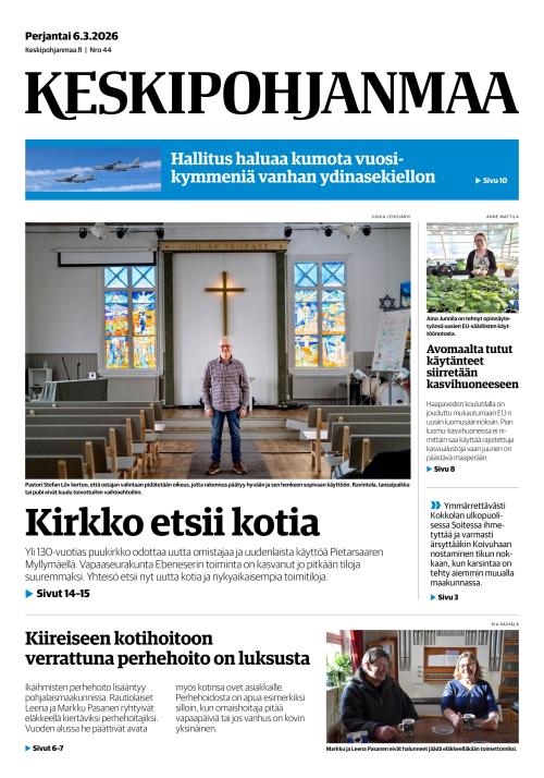 Keskipohjanmaa 6.3.2026