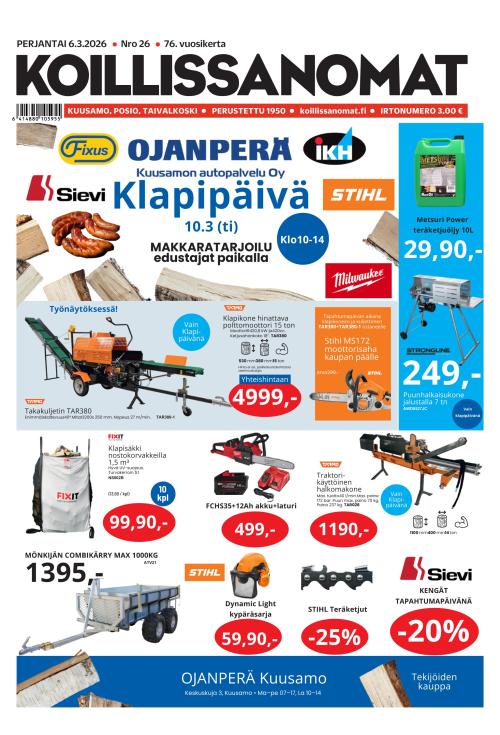 Koillissanomat 6.3.2026
