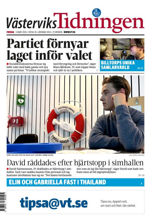 Västerviks-Tidningen 6.3.2026