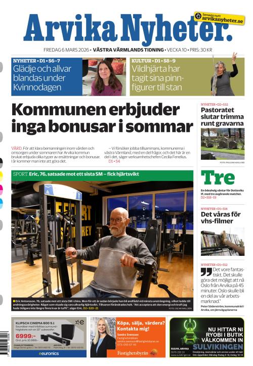 Arvika Nyheter 6.3.2026