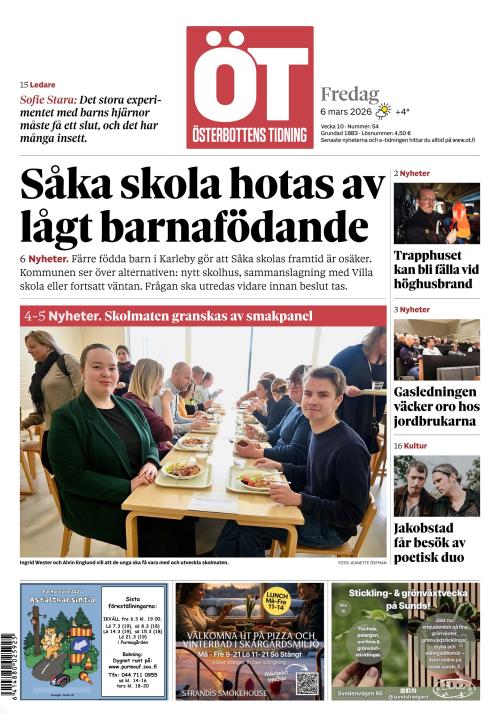 Österbottens Tidning 6.3.2026