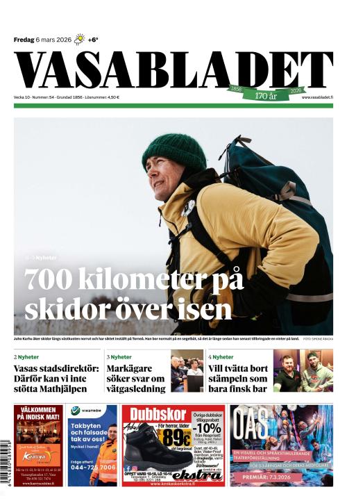 Vasabladet 6.3.2026