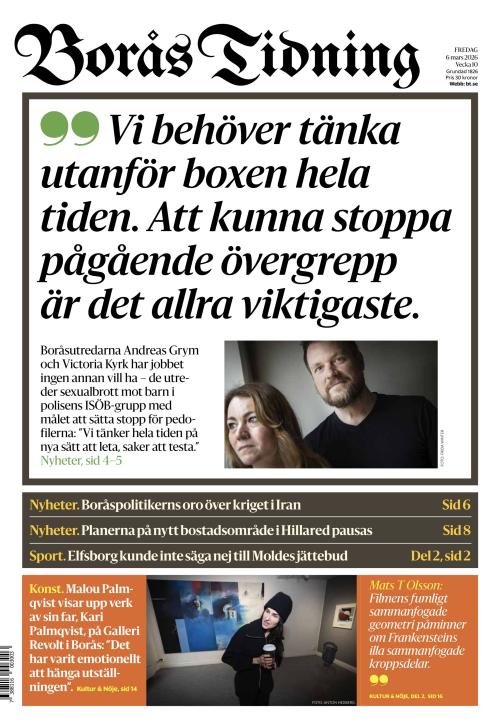 Borås Tidning 6.3.2026