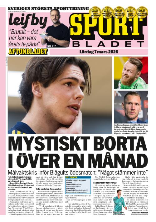 Aftonbladet Sportbladet 7.3.2026