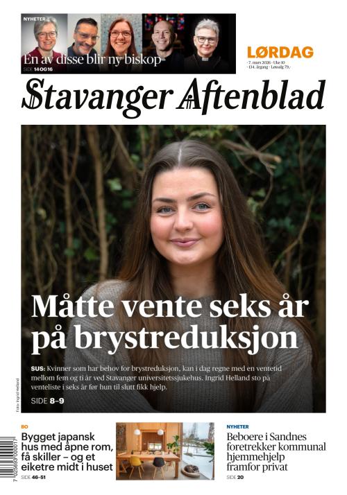 Stavanger Aftenblad 7.3.2026