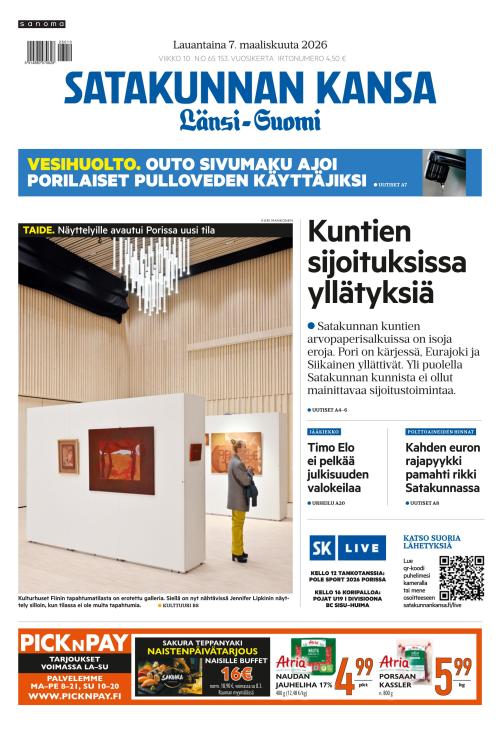 Satakunnan Kansa Länsi-Suomi 7.3.2026