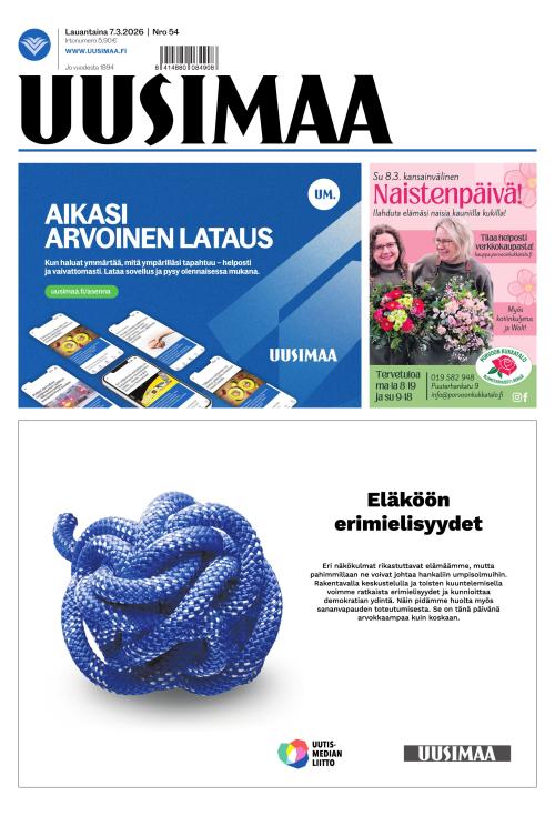 Uusimaa 7.3.2026