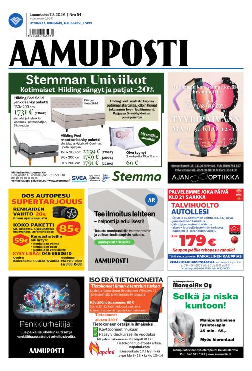 Aamuposti 7.3.2026