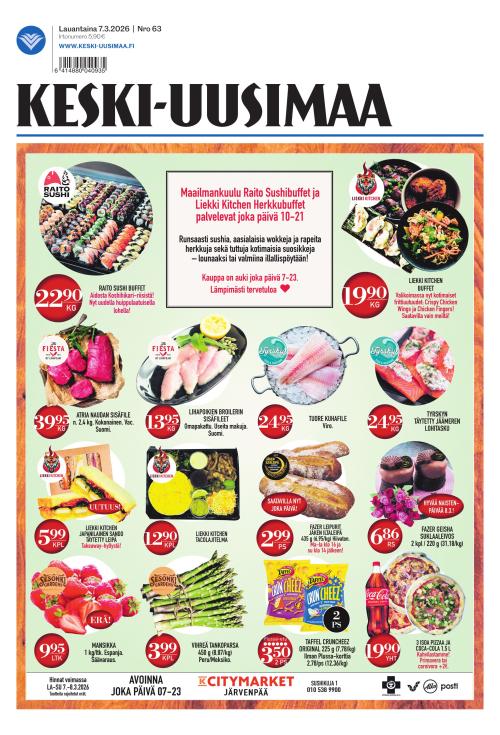 Keski-Uusimaa 7.3.2026