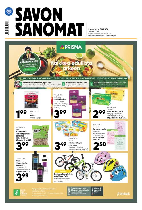 Savon Sanomat 7.3.2026