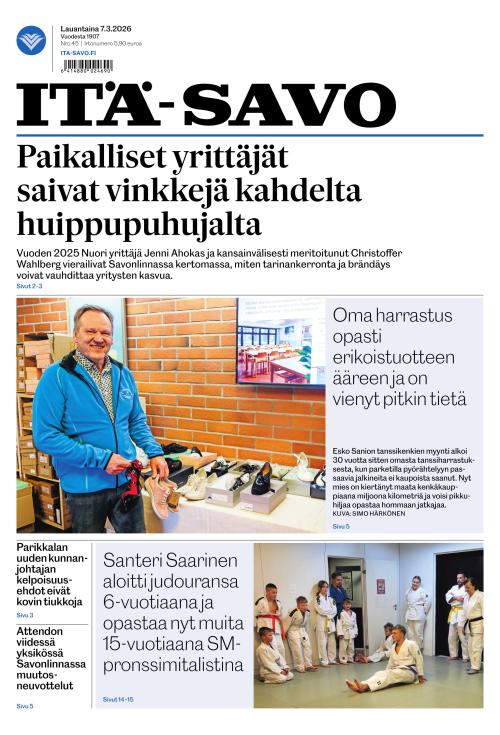 Itä-Savo 7.3.2026