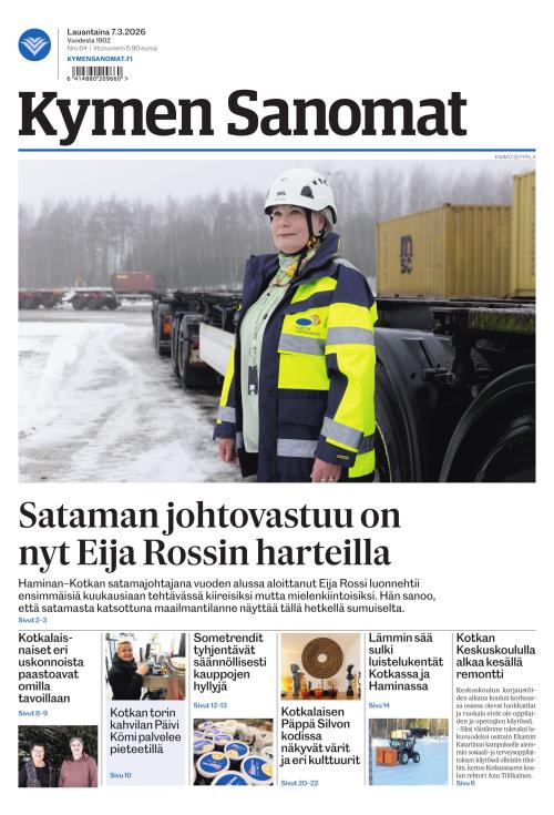 Kymen Sanomat 7.3.2026