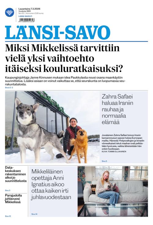 Länsi-Savo 7.3.2026