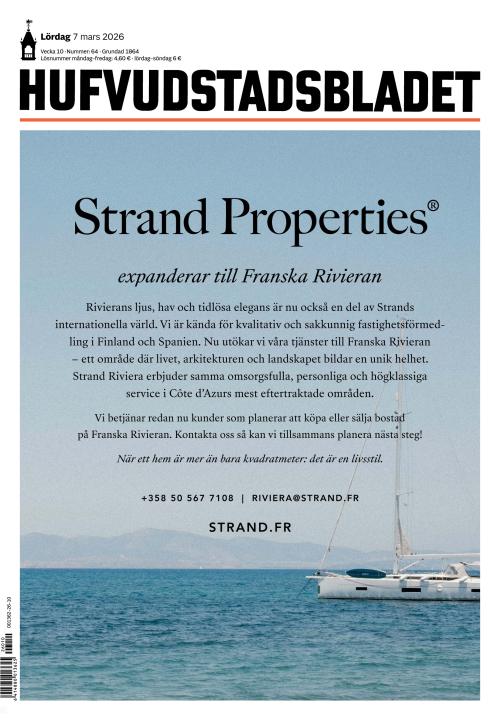 Hufvudstadsbladet 7.3.2026