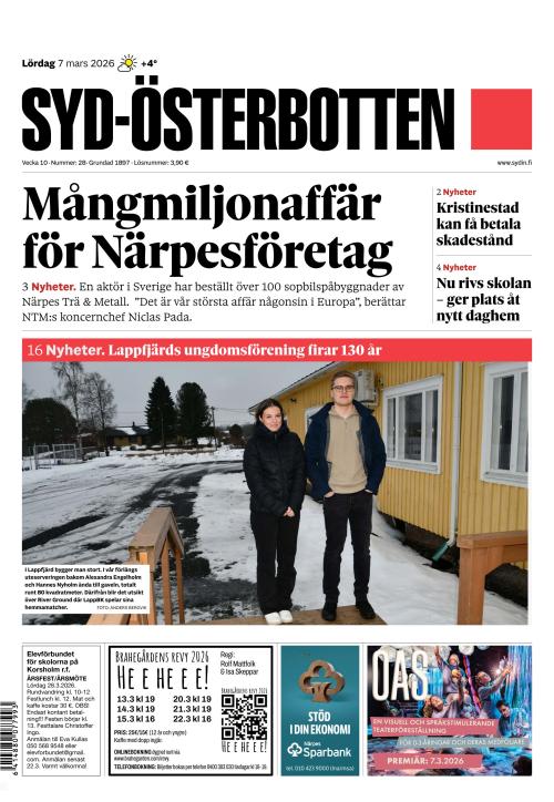 Syd-Österbotten 7.3.2026