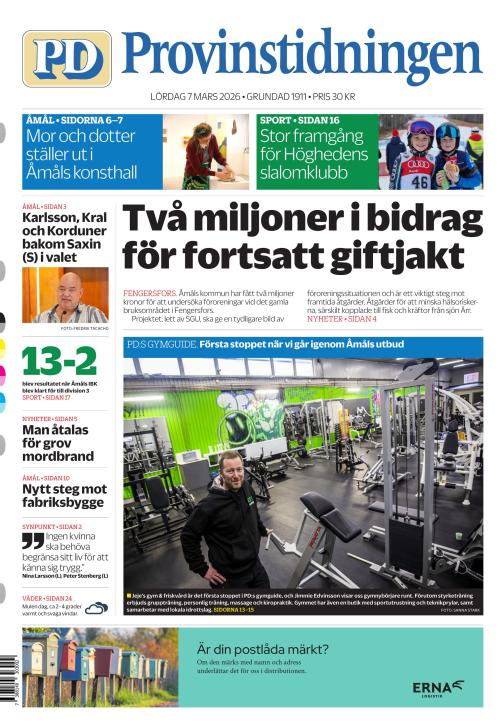 Provinstidningen Dalsland 7.3.2026