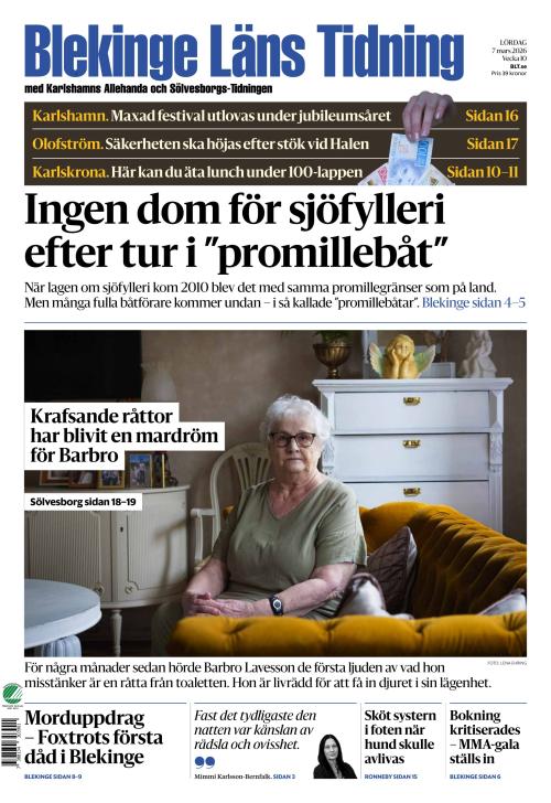 Blekinge Läns Tidning 7.3.2026