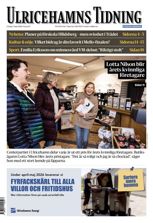 Ulricehamns Tidning 7.3.2026