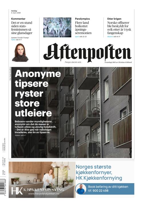 Aftenposten 8.3.2026