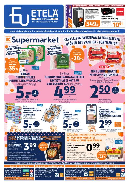 Etelä-Uusimaa 8.3.2026