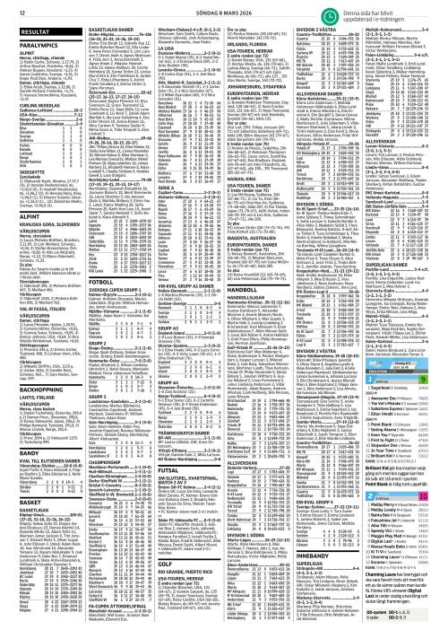 Göteborgs-Posten 8.3.2026