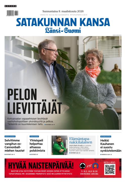 Satakunnan Kansa Länsi-Suomi 8.3.2026