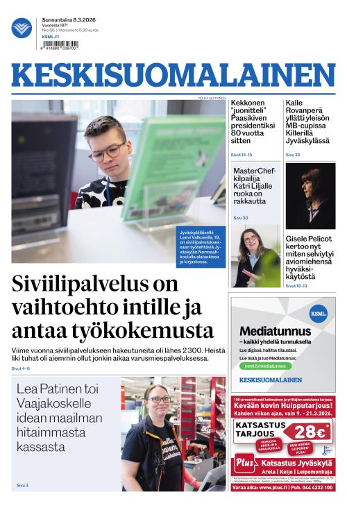 Keskisuomalainen 8.3.2026