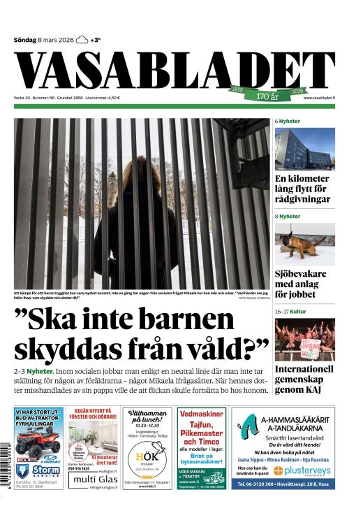 Vasabladet 8.3.2026